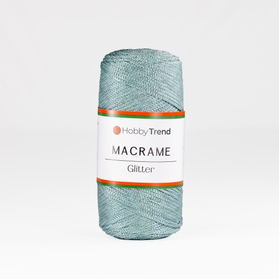 Hobbytrend macrame glitter χρώμα 165-P ()