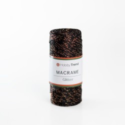 Hobbytrend macrame glitter χρώμα 270-C