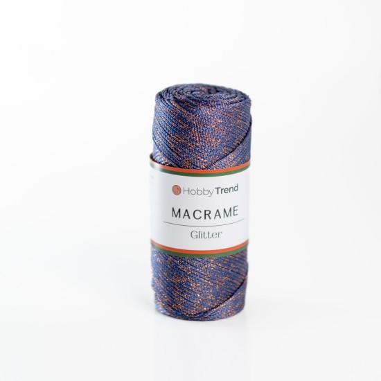 Hobbytrend macrame glitter χρώμα 235-C ()