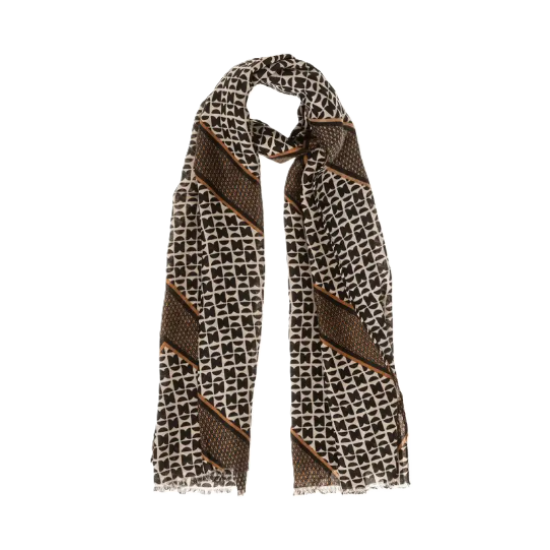 ΦΟΥΛΑΡΙ ΜΕ ΓΕΩΜΕΤΡΙΚΑ ΣΧΕΔΙΑ " MODISSIMO" (112384)