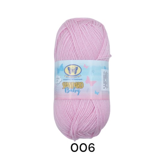 Πεταλούδα Standard Baby χρώμα 006 ()