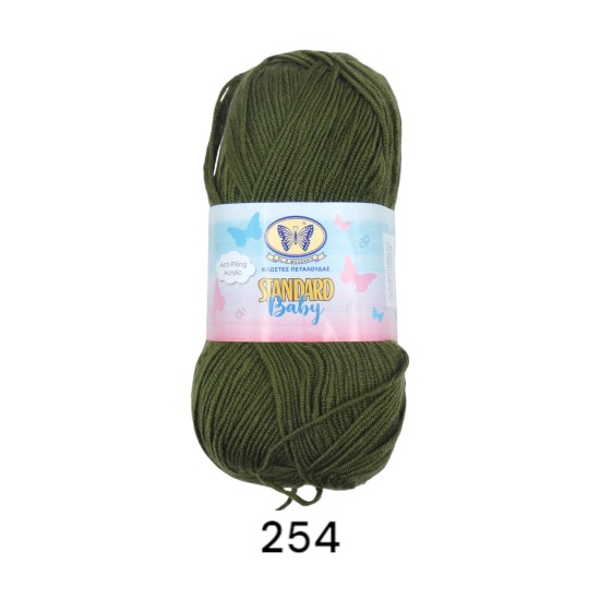 Πεταλούδα Standard Baby χρώμα 254 ()