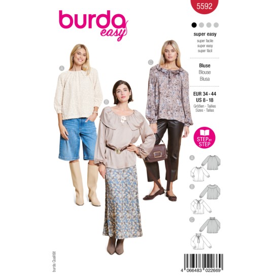 BURDA Πατρόν 5592 | Στάθης Κουμπιά ()