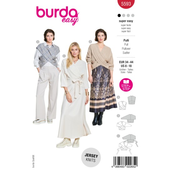 BURDA Πατρόν 5593 | Στάθης Κουμπιά ()
