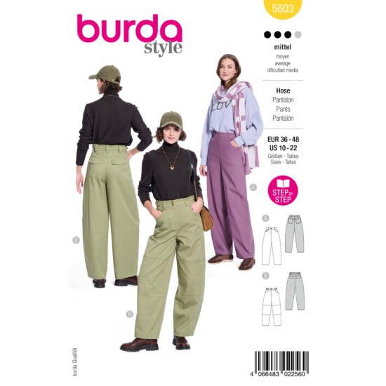 BURDA Πατρόν 5603 | Στάθης Κουμπιά ()