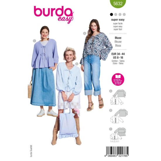 BURDA Πατρόν 5632| Στάθης Κουμπιά ()