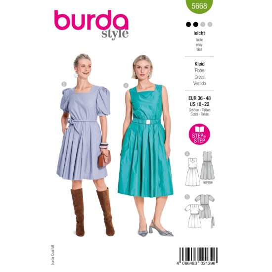 BURDA Πατρόν 5668 | Στάθης Κουμπιά ()