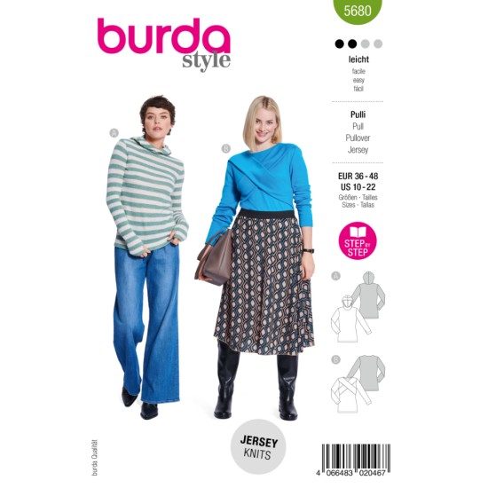 BURDA Πατρόν 5680 | Στάθης Κουμπιά ()