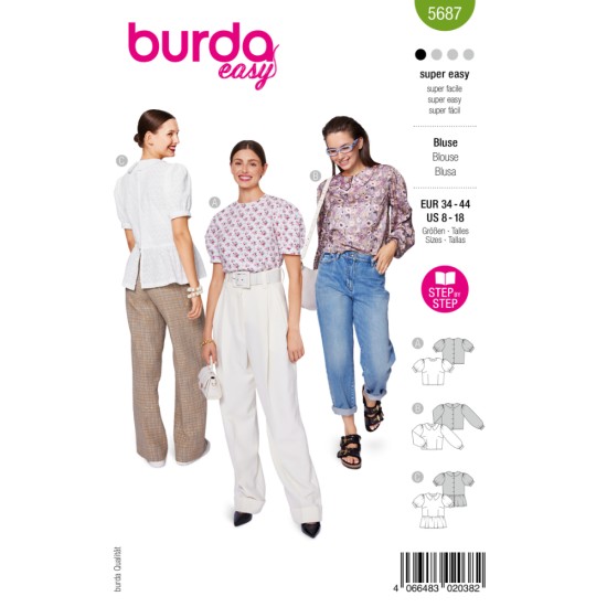 BURDA Πατρόν 5687 | Στάθης Κουμπιά ()