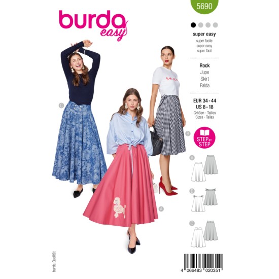 BURDA Πατρόν 5690 | Στάθης Κουμπιά ()