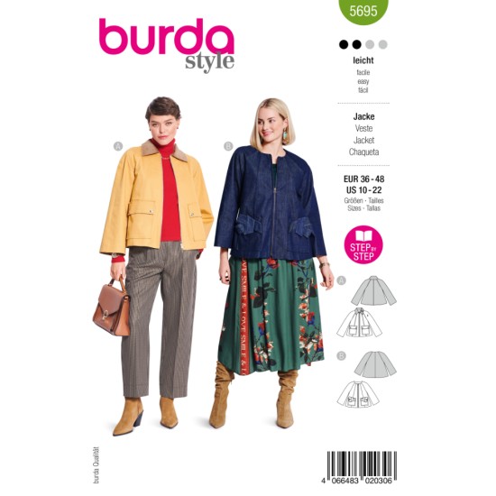BURDA Πατρόν 5695 | Στάθης Κουμπιά ()