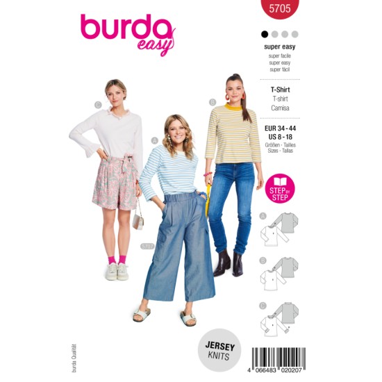 BURDA Πατρόν 5705 | Στάθης Κουμπιά ()