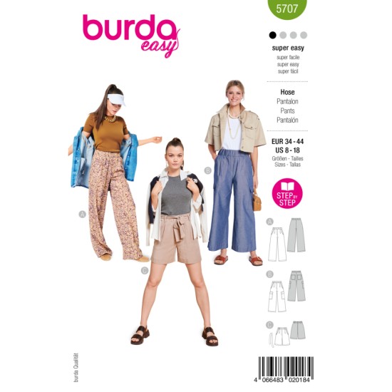 BURDA Πατρόν 5707 | Στάθης Κουμπιά ()