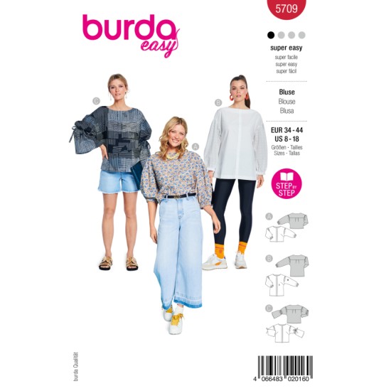 BURDA Πατρόν 5709 | Στάθης Κουμπιά ()