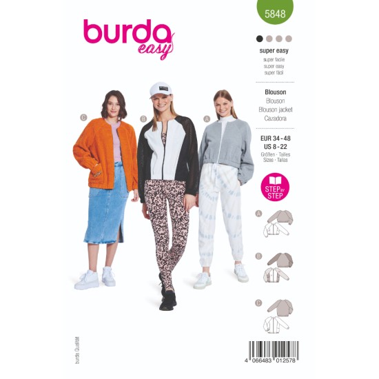 BURDA Πατρόν 5848 | Στάθης Κουμπιά ()
