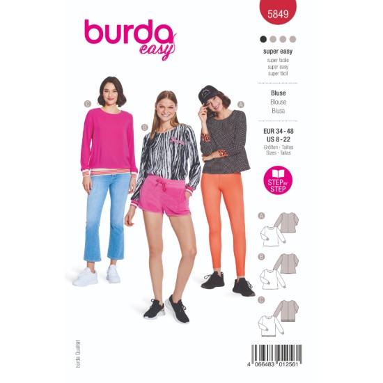 BURDA Πατρόν 5849 | Στάθης Κουμπιά ()