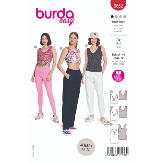 BURDA Πατρόν 5852 | Στάθης Κουμπιά ()
