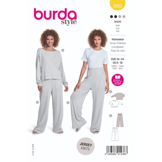 BURDA Πατρόν 5853 | Στάθης Κουμπιά ()