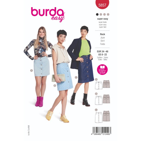 BURDA Πατρόν 5857 | Στάθης Κουμπιά ()