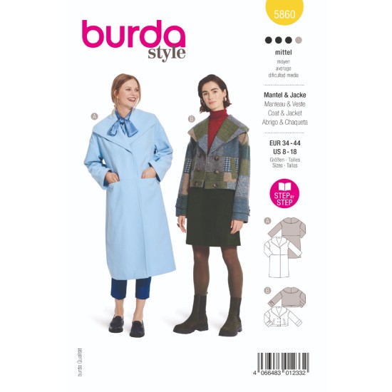 BURDA Πατρόν 5860 | Στάθης Κουμπιά ()