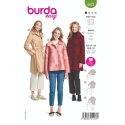 BURDA Πατρόν 5872 | Στάθης Κουμπιά