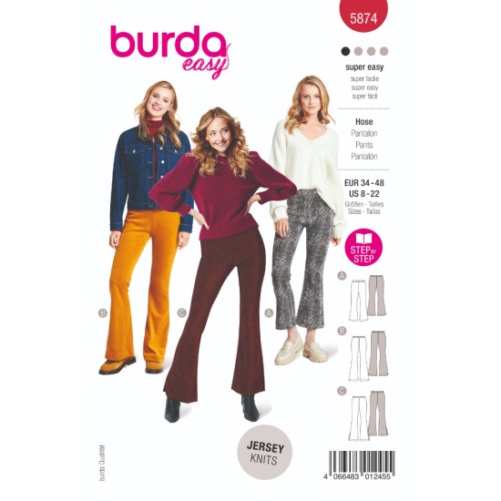 BURDA Πατρόν 5874 | Στάθης Κουμπιά ()