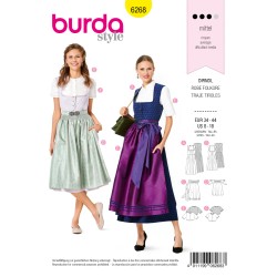 BURDA Πατρόν 6268 | Στάθης Κουμπιά