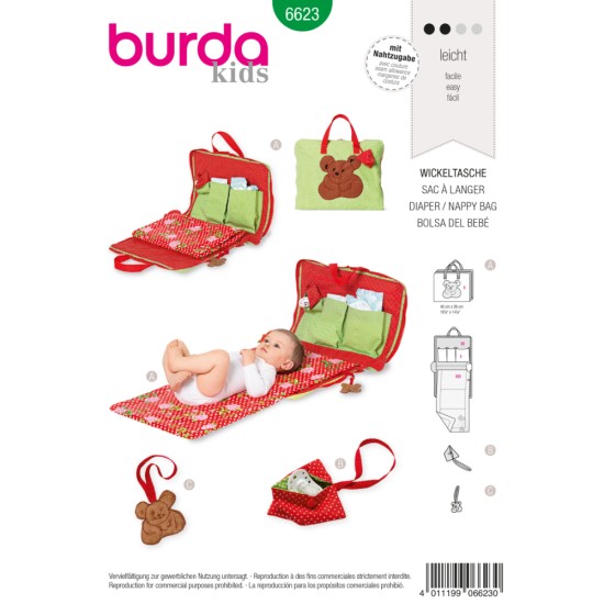 BURDA Πατρόν 6623 | Στάθης Κουμπιά ()