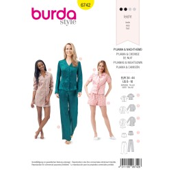 BURDA Πατρόν 6742 | Στάθης Κουμπιά