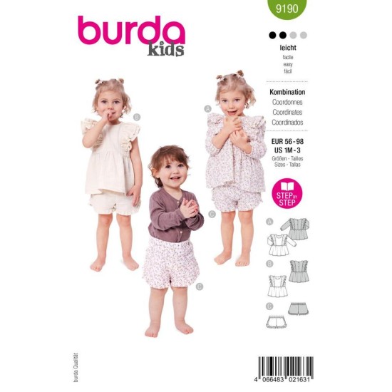 BURDA πατρόν 9190 | Στάθης Κουμπιά ()