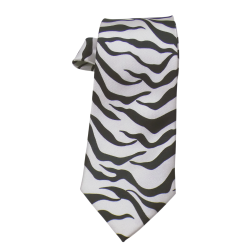 Γραβάτα Σατέν "Zebra Print" | Στάθης Κουμπιά