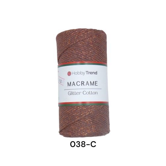 Hobbytrend macrame glitter cotton χρώμα 038-C ()