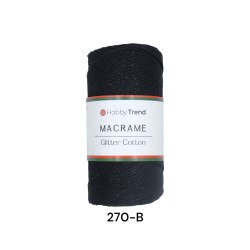 Hobbytrend macrame glitter cotton χρώμα 270-B