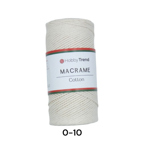 Hobbytrend macrame cotton χρώμα 0-10 ()