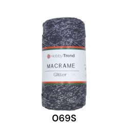 Hobbytrend macrame glitter χρώμα 069S