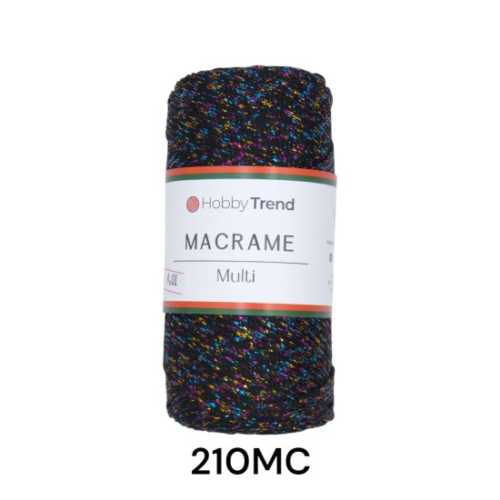 Hobbytrend macrame multi χρώμα 210MC ()