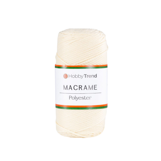 HobbyTrend Macrame 017 – Κρεμ ()