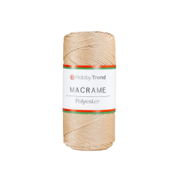 HobbyTrend Macrame 031 – Μπεζ Χρυσό