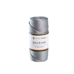 HobbyTrend Macrame 061 – Ασημί-Γκρι