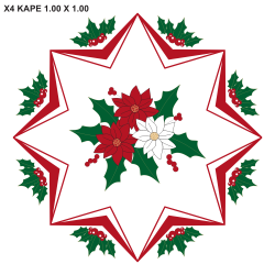 ΚΑΡΕ 1,00 Χ 1,00 Νo. X4 ΠΕΤΑΛΟΥΔΑ