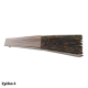 ΒΕΝΤΑΛΙΑ ΞΥΛΙΝΗ ΜΕ ΥΦΑΣΜΑ ( 3 ΣΧΕΔΙΑ ) 22 CM  (113448)