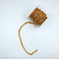 ΜΑΣΙΦ ΑΛΥΣΙΔΑ ΓΙΑ ΤΣΑΝΤΑ ΧΡΥΣΟ ( 1 CM )