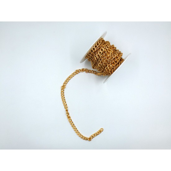 ΜΑΣΙΦ ΑΛΥΣΙΔΑ ΓΙΑ ΤΣΑΝΤΑ ΧΡΥΣΟ ( 1 CM ) ()