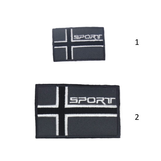 Θερμοκολλητικό μοτίφ Sport ( 2 Μεγέθη ) ()