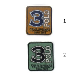 Θερμοκολλητικό μοτίφ '' Polo 3 '' 5 X 4,5cm ( 2 Χρώματα )