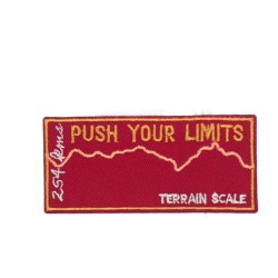 Θερμοκολλητικό μοτίφ 3,50 Χ 7,50 '' Push Your Limits''