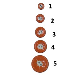 ΚΟΥΜΠΙ ΚΑΡΥΔΙΑ ΜΕ ΣΜΑΛΤΟ ( 3 ΑΠΟΧΡΩΣΕΙΣ )