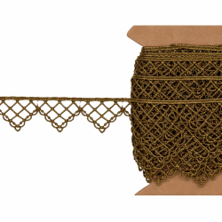 Λασέ δαντέλα χρυσή 3.5cm