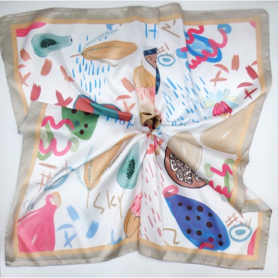 ΜΑΝΤΗΛΙ ΚΑΛΟΚΑΙΡΙΝΟ ΜΟΤΙΒΟ 70 X 70 ( 5 ΑΠΟΧΡΩΣΕΙΣ ) ()