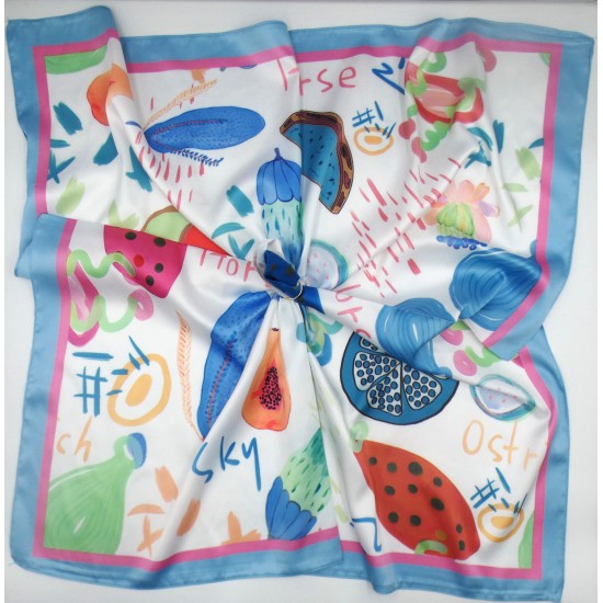 ΜΑΝΤΗΛΙ ΚΑΛΟΚΑΙΡΙΝΟ ΜΟΤΙΒΟ 70 X 70 ( 5 ΑΠΟΧΡΩΣΕΙΣ ) (112327)